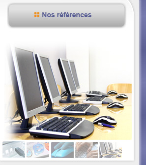 Les r&eacute;f&eacute;rences de CL Informatique : 10 ann&eacute;es d'exp&eacute;rience dans le domaine de la maintenance